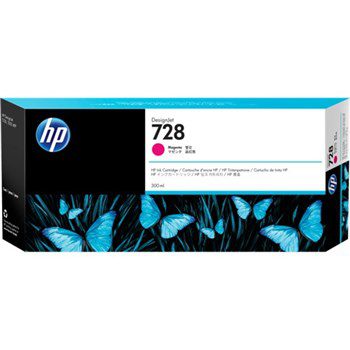 HP 728 300ml Magenta DesignJet Ink Cartridge